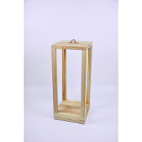 Wood lantern